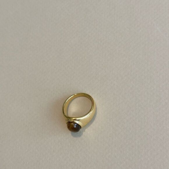 Tiger Eye Ring N1362 - Picture 5 of 6